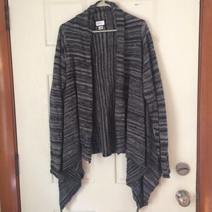 Motherhood Maternity gray marl cardigan sweater